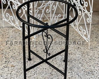 Moroccan table - frame metal - frame table iron - iron frame for table - Floding Table