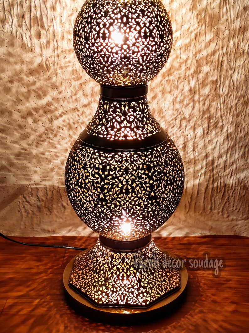 Moroccan Lighting Floor Lamp , Luxury lamp , Moroccan Floor Light , Standing Lamp , Moroccan lighting , Floor and Standing Lamps . image 6