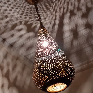 Moroccan Ceiling Lamp Moroccan Pendant Lamps Decor Lighting Pendant Light Brass Vintage Handmade