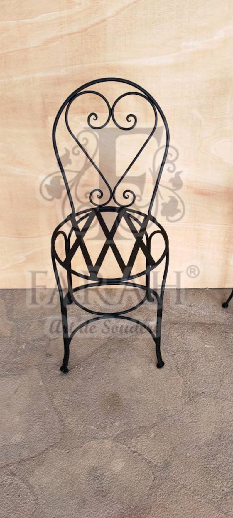 Farah Decor Soudage Mosaic Table and Chairs - Thumbnail 4