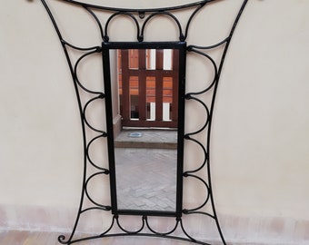 Moroccan mirror , set of 2 , Wall mirror Moroccan Forged Wrought Iron beautiful Design