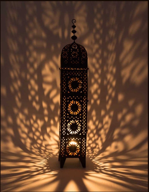 moroccan floor lanterns