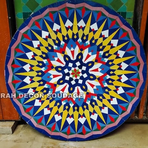 CUSTOMIZABLE  Mosaic Table - Mosaic Table Art - Mid Century Mosaic Table - Handmade Coffee Table For Outdoor & Indoor