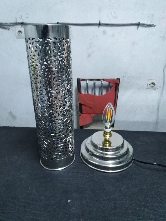 モロッコ製手作り真鍮スタンドライト モロッコ製手作り真鍮スタンドライト モロッコ製手作り真鍮スタンドライト