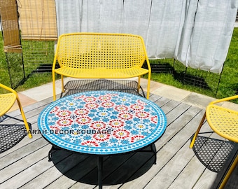 Backyard Decorating Ideas Colorful Patio Table Colorful Outdoor