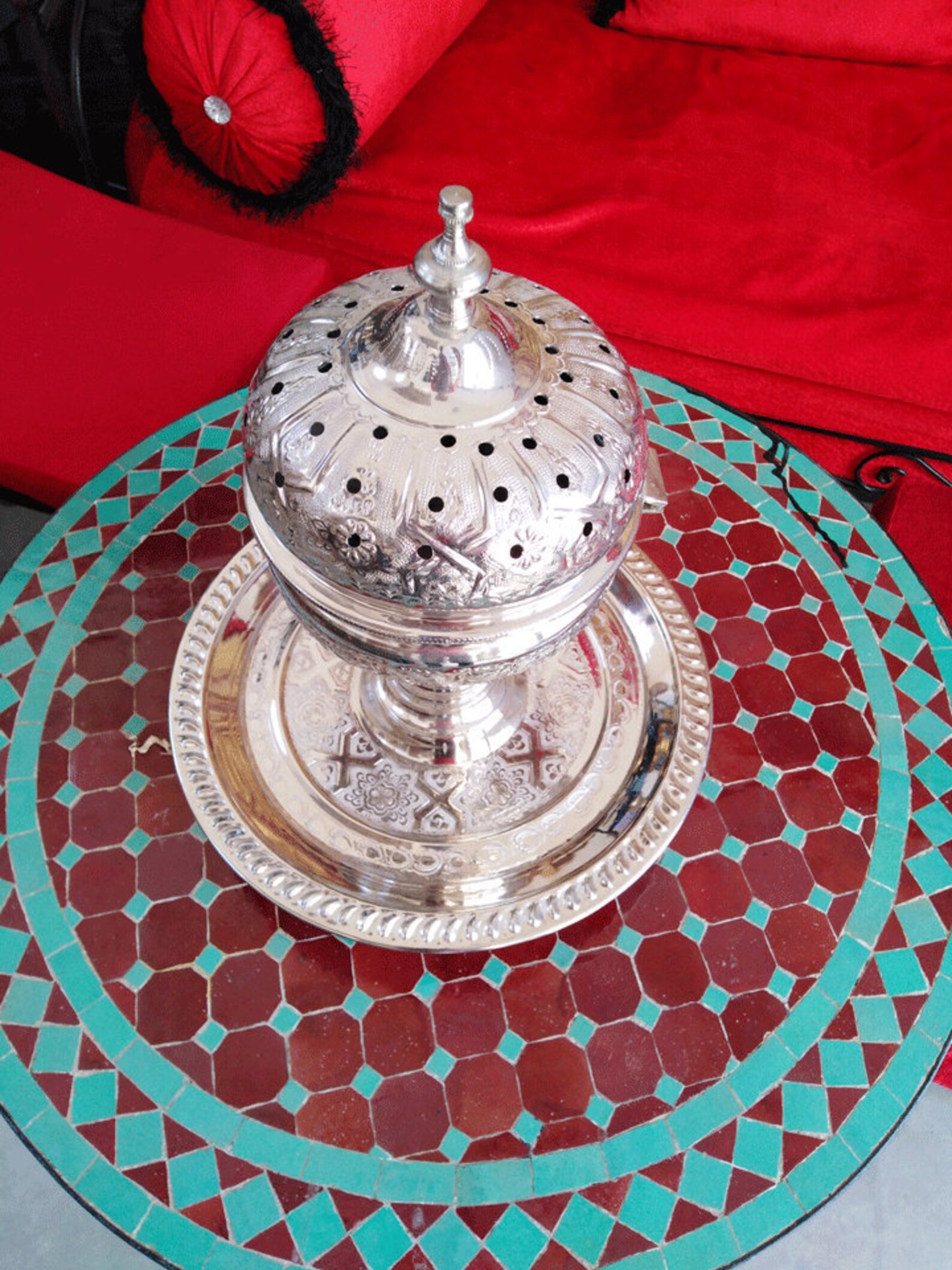 Moroccan Incense Burner Small Christmas Incense Oriental Etsy