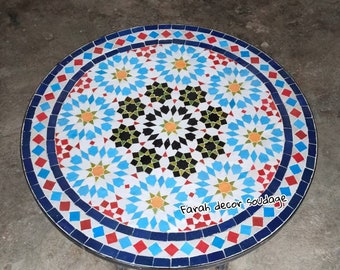 CUSTOMIZABLE Mosaic Table - Mosaic Table Art - Mid Century Mosaic Table - Handmade Coffee Table For Outdoor & Indoor