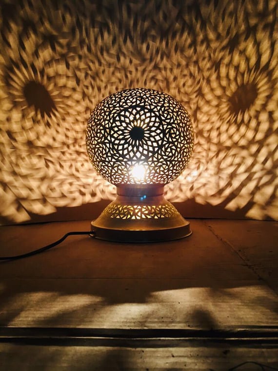los van Mysterie Stralend Marokkaanse staande lichten staande lampen Marokkaanse lamp - Etsy België