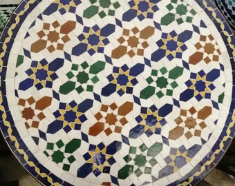 CUSTOMIZABLE Mosaic Table - Mosaic Table Art - Mid Century Mosaic Table - Handmade Coffee Table For Outdoor & Indoor