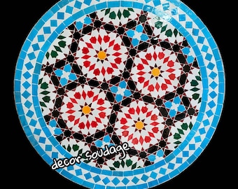 CUSTOMIZABLE  Mosaic Table - Mosaic Table Art - Mid Century Mosaic Table - Handmade Table For Outdoor & Indoor