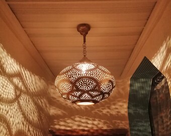 Moroccan chandelier lamp, pendant ceiling light, pendant light, ceiling lampshade light, Moroccan lighting