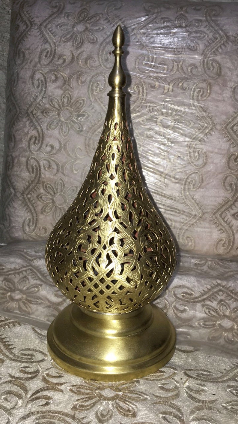 Moroccan Table Lamp Moroccan Floor Lamp Copper Lamp Desk | Etsy