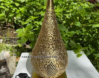 Moroccan Lighting Floor Lamp | Luxury Lamp | Moroccan Standing Lamp | Unique Traditional Moroccan Lamp | Handmade Luxury Moroccan Details