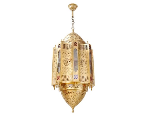 antique brass ceiling pendant