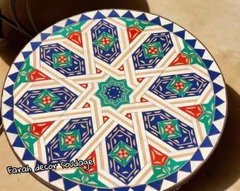 CUSTOMIZABLE  Mosaic Table - Mosaic Table Art - Mid Century Mosaic Table - Handmade Coffee Table For Outdoor & Indoor