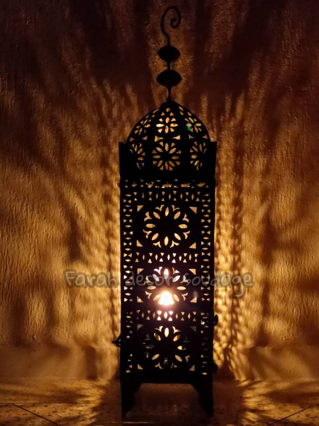 Moroccan Lanterns Boho Candle Holder Moroccan Candle Lanterns Etsy