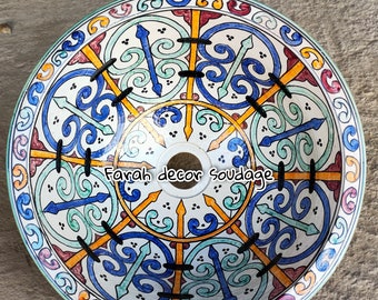 Moroccan ceramic sink - Bathroom & Kitchen sink - Basin handmade and Hand-Painted - Home decor - Art Bathroom sink