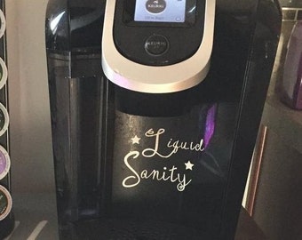 Liquid Sanity Coffee Pot Vinyl