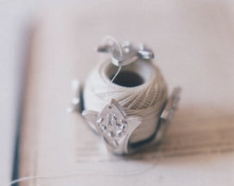 Thread holder with Ergonomic Design ,Anano Paul Boniru series-Suzuran, lily of the valley,nosaku,79-600