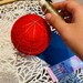 6, 8, 10 Guidelines , Base of Japanese Temari Ball Choose From 3 Colors ...
