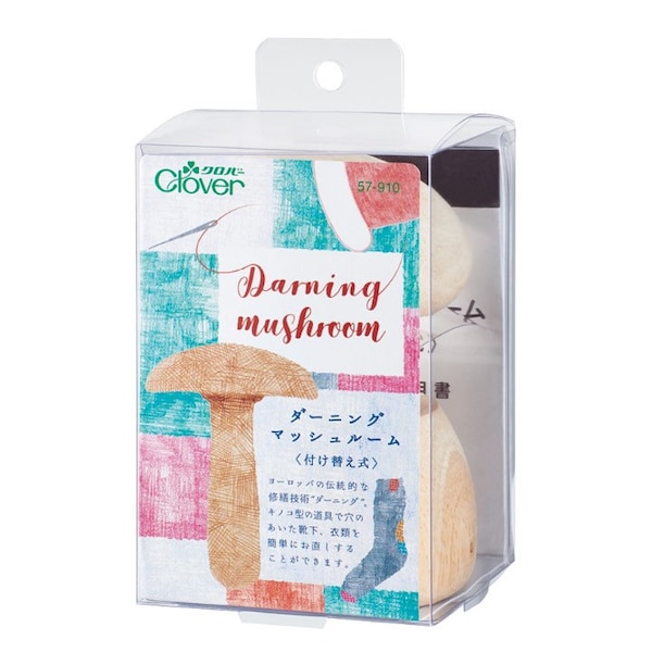 Darning mushrooms set <replaceable>,clover,from japan