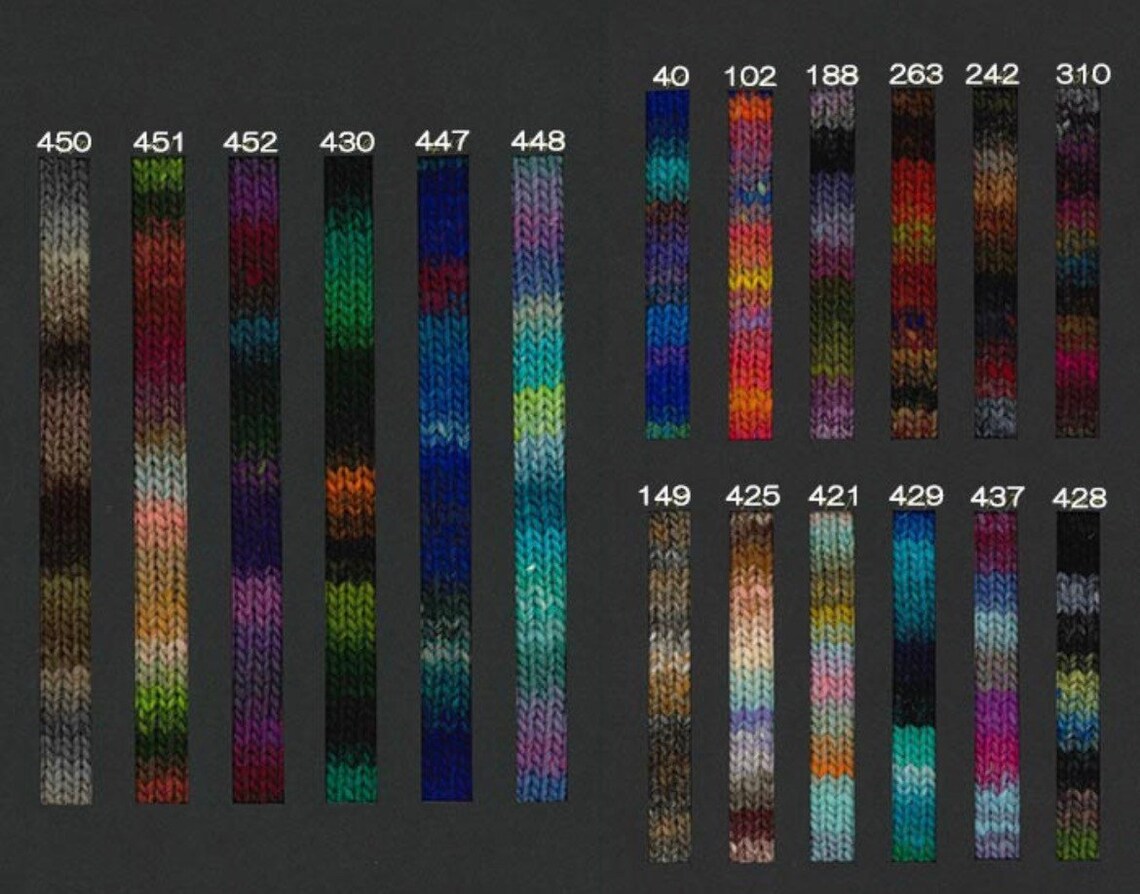 Kureyon Noro yarn18 colors crayon100mjapanwool 100 Etsy