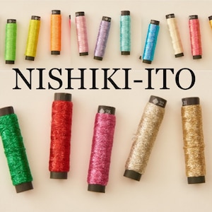 56colors,Lecien Cosmo Nishikiito Metallic thread,Kinshi,From Japan,NISHIKI-ITO