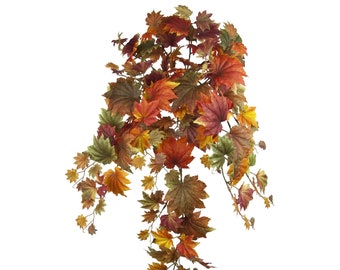 Maple Leaf Autumn Bush 90cm