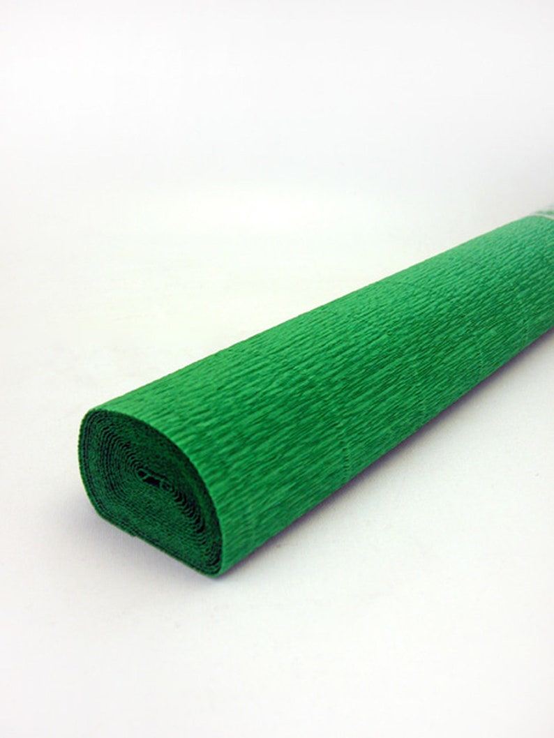 Crepe Paper 50cm Emerald Green 563 Etsy