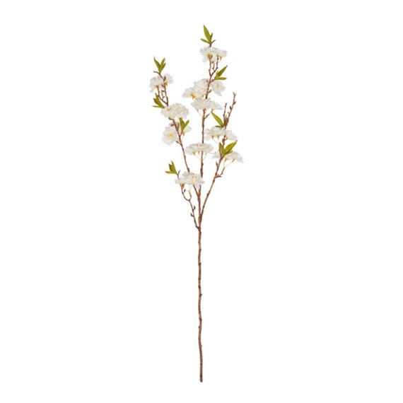 Faux Silk Cherry Blossom Stem 89cm35 Inches Pink