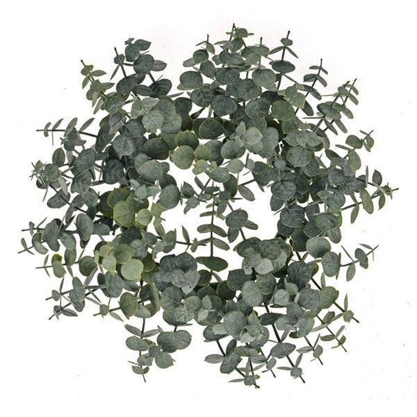 Spiral Artificial Eucalyptus wreath 30cm