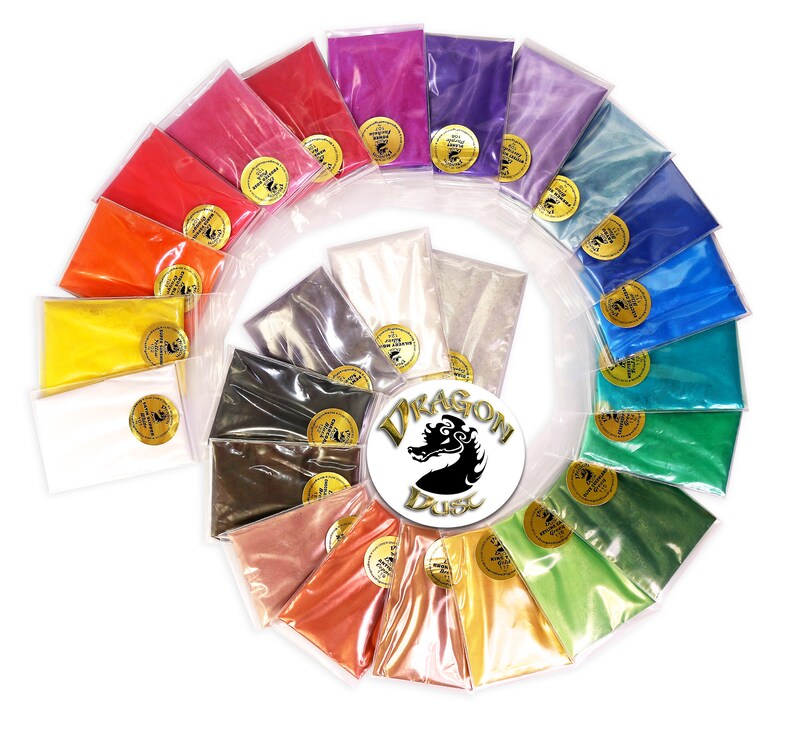 Dragon Dust Mica Pigment Skin Safe Soap Making Bath Bombs Etsy