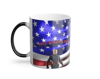 Take Back America Color Morphing Mug, 11oz