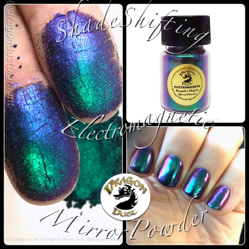 Mirror Powder Special FX MultiColor 5Shade Set Mirror Powder Etsy