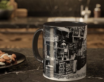 New York The Good Old Days Coffee Mug, 11oz