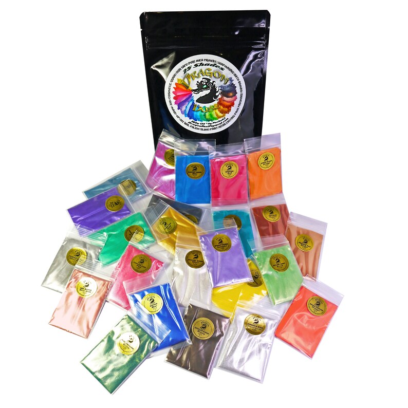 Dragon Dust Mica Pigment Skin Safe Soap Making Bath Bombs Etsy