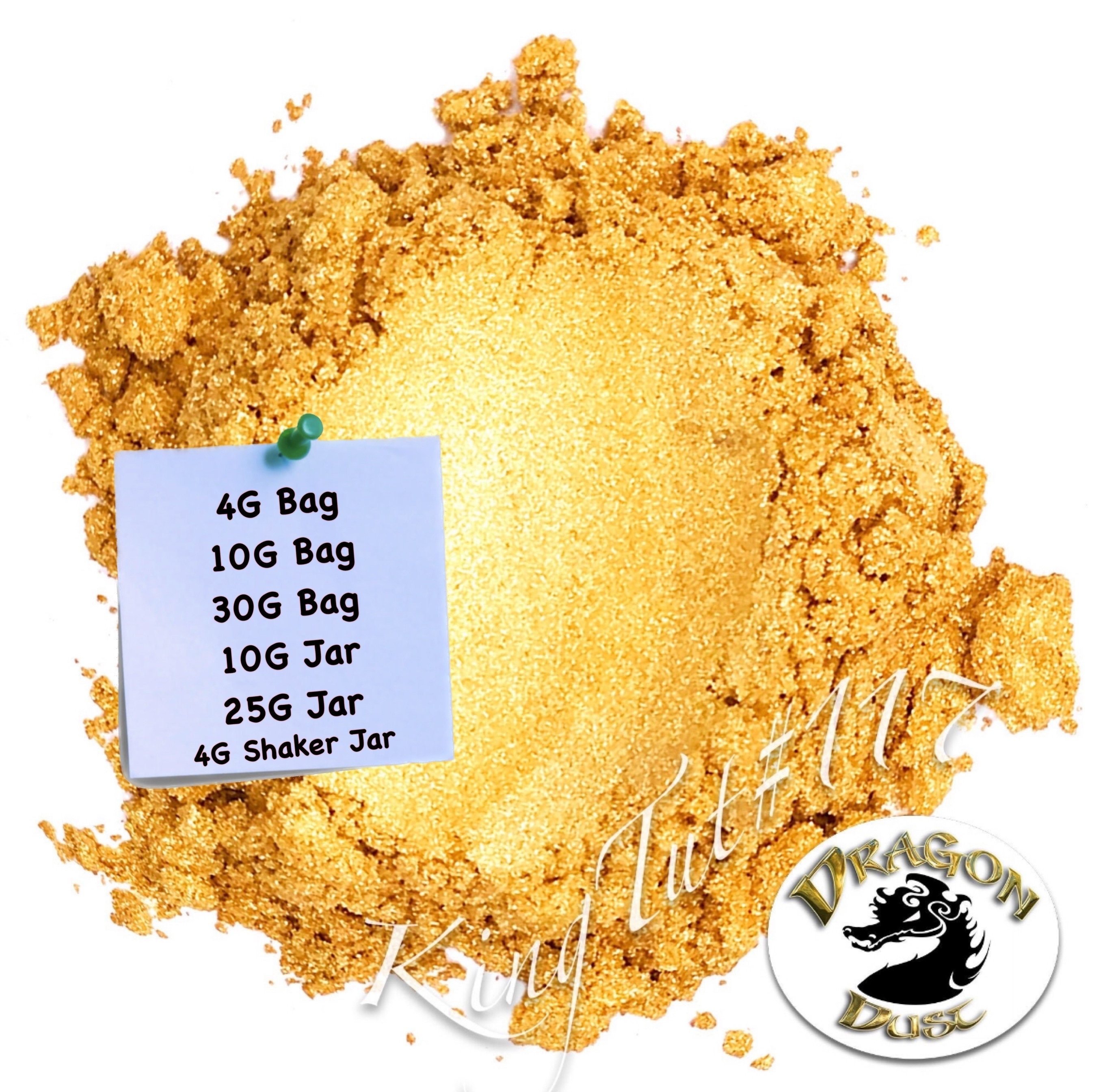 MEYSPRING Mica Pigment Powder for Epoxy Resin Art and Kintsugi Repair Royal  Gold 50 gm