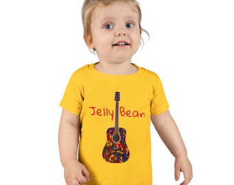 Guitarra Jelly Bean Camiseta para niños