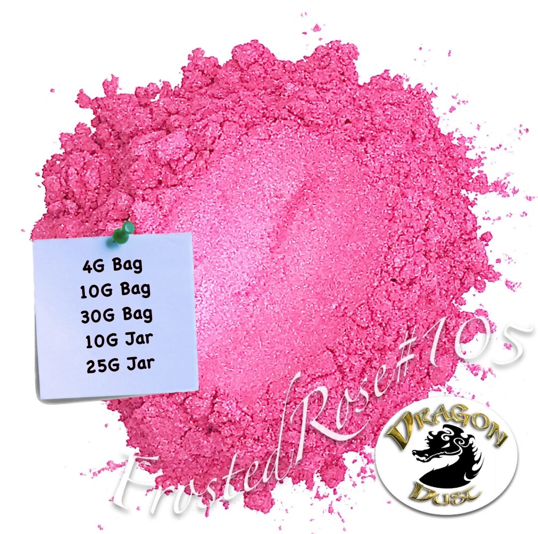 Red/pink Mica Powder Pigments for Nail Polish, Epoxy Resin, Bath Bombs