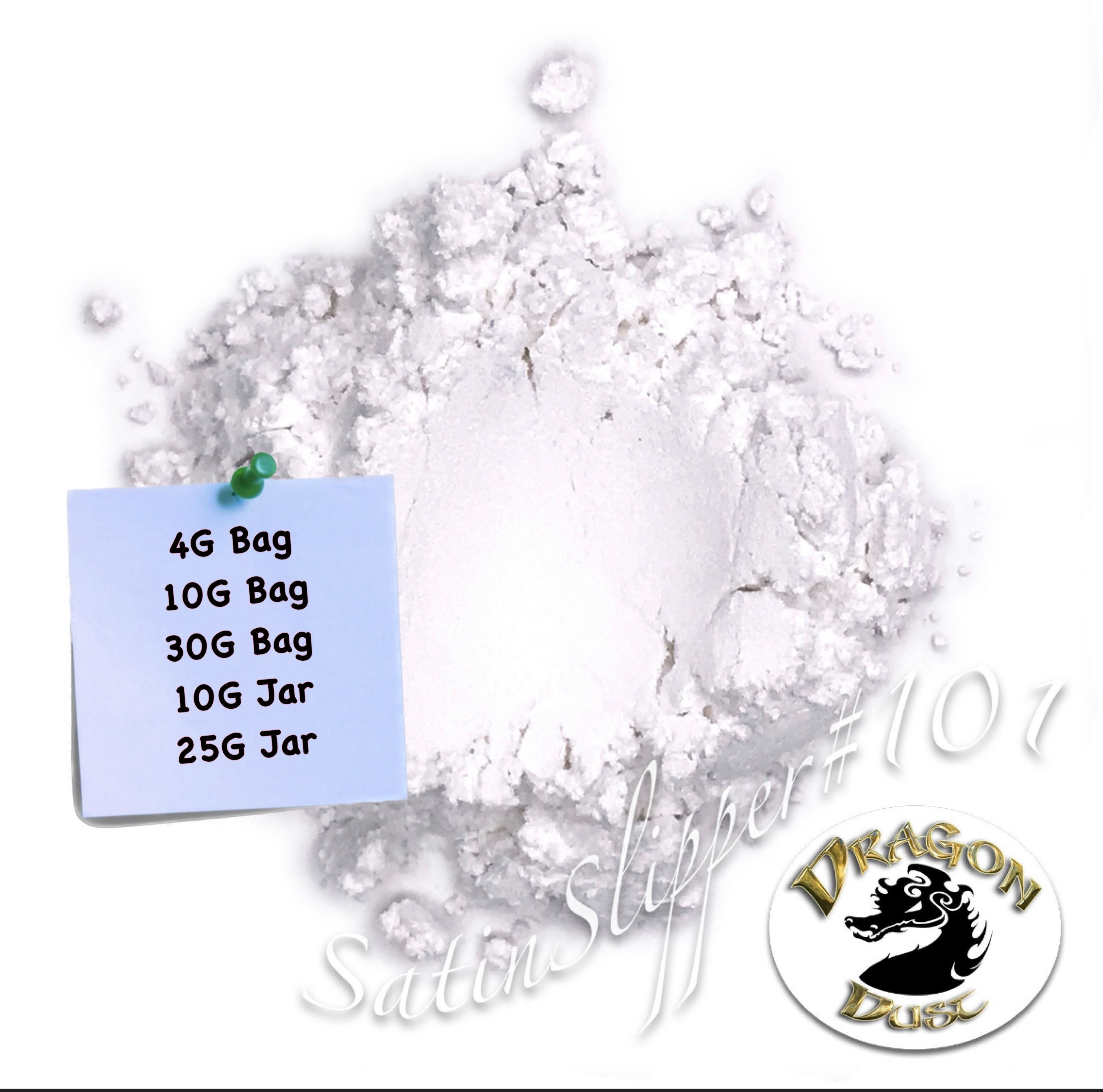 Daisy - Mica Powder Pigment 10 grams, Pearl White Mica Powder