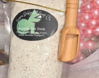 Avocado Bath Soak with Soothing bath pearls