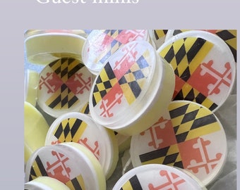 Maryland Flag mini soaps