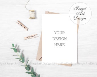 Invitation Mock Up Etsy