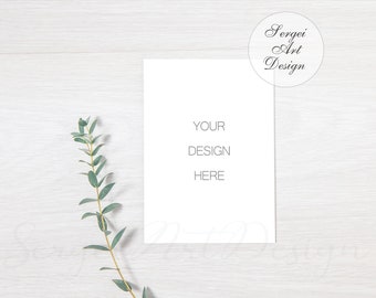 Card Mock Up Etsy