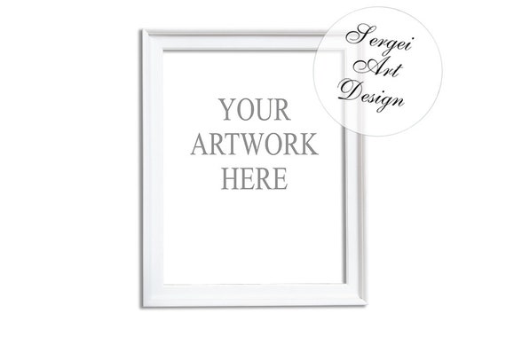 8x10 White Frame Mockup Stock Photo Styled Photography Stock 8x10 White Frame Mockup Stock Photo Styled Photography Stock
