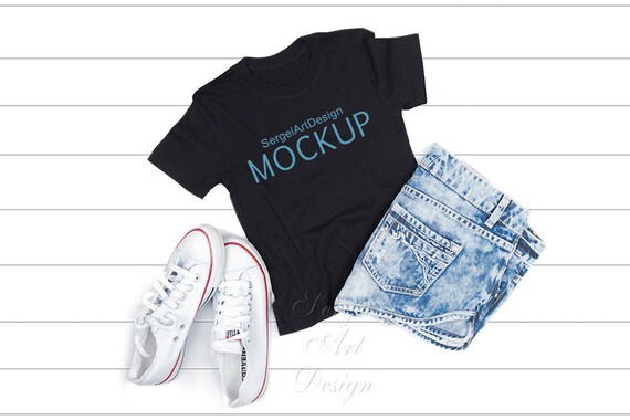 Black T-Shirt Mockupunisex Adult Clothingproduct Mockupgildan Mockupplain Shirt Mockupblack