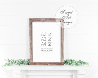 A3 Frame Mockup Etsy