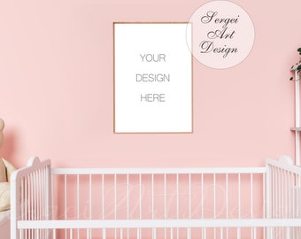 8x10 Frame Mockup Set Of 4 Digital Mockups Pastel Pink Etsy