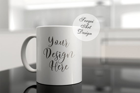 Mug Mockup White Coffee Cup Mockup Blank Coffee Mug