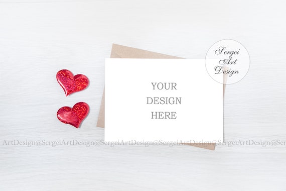 5x7 Invite Mockup Invitation Template Card Invitation Mockup Etsy